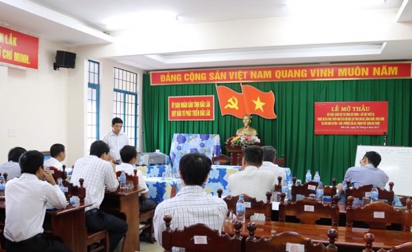 LỄ MỞ THẦU GÓI THẦU GIÁM SÁT THI CÔNG XÂY DỰNG + LẮP ĐẶT THIẾT BỊ